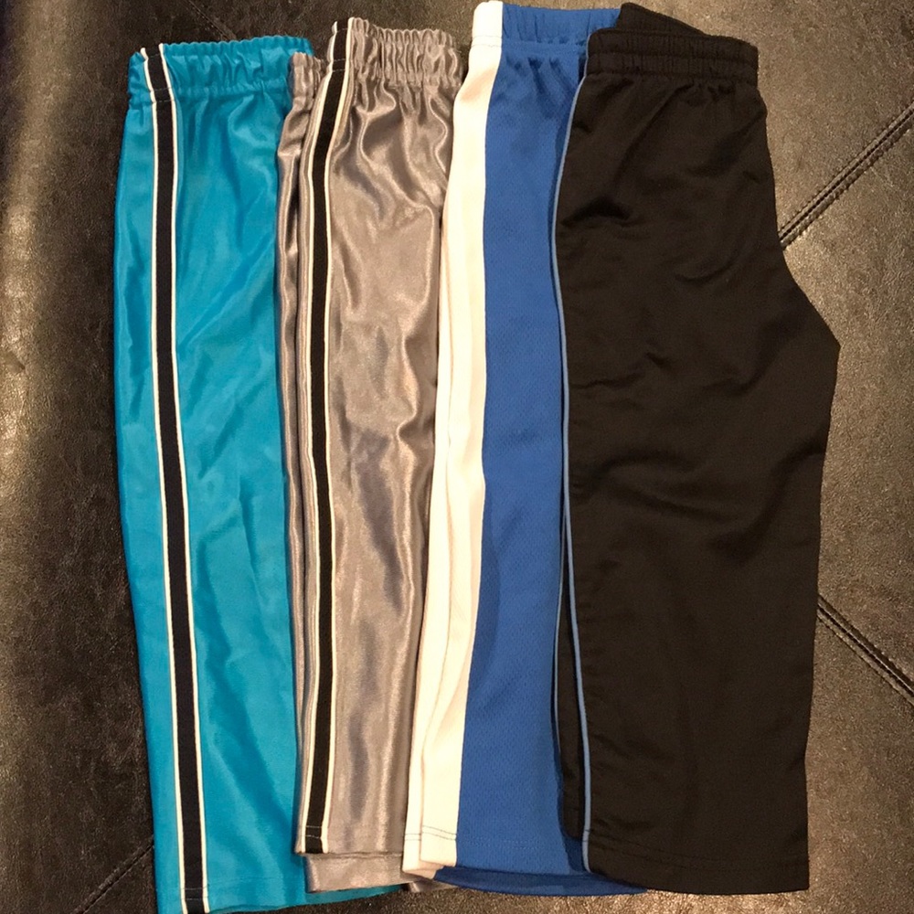 3T casual stretch sports elastic band toddler pants bundle